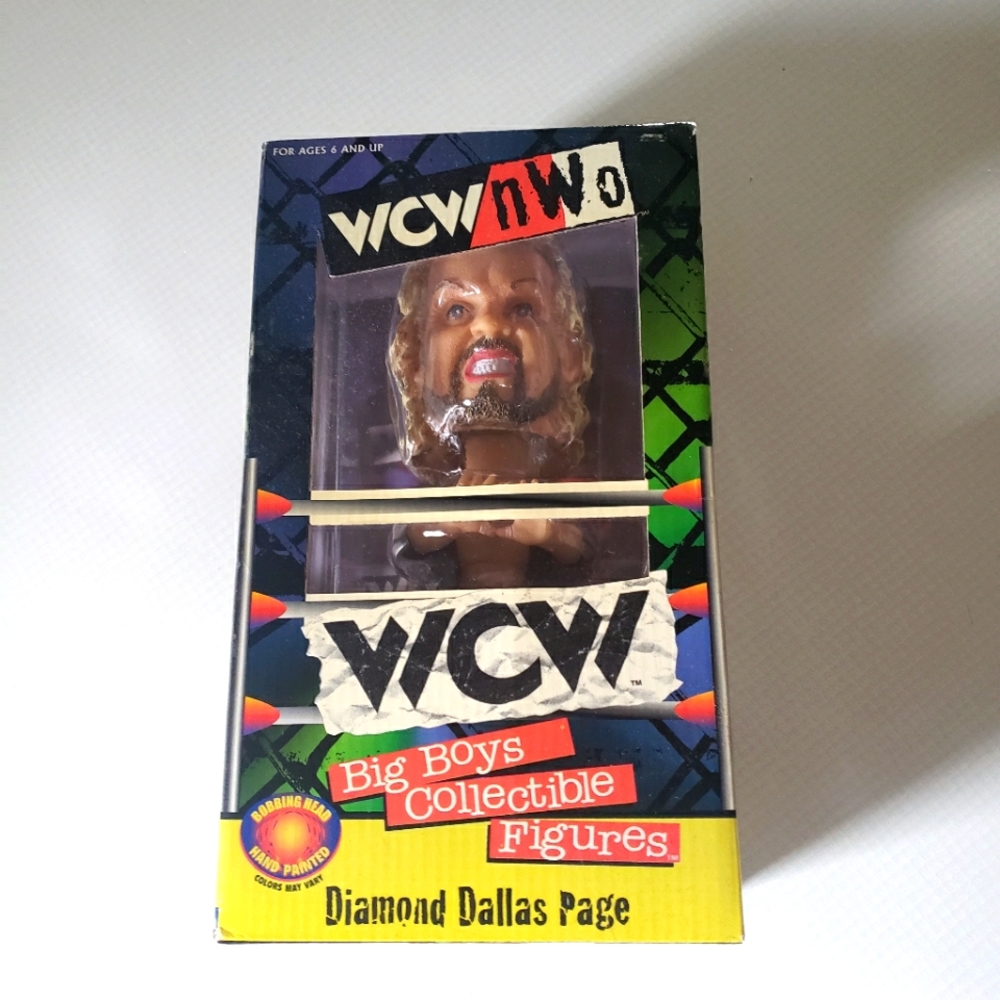 Just In: Unopened WCW nWo Diamond Dallas Page Big Boy Collectible Bobblehead